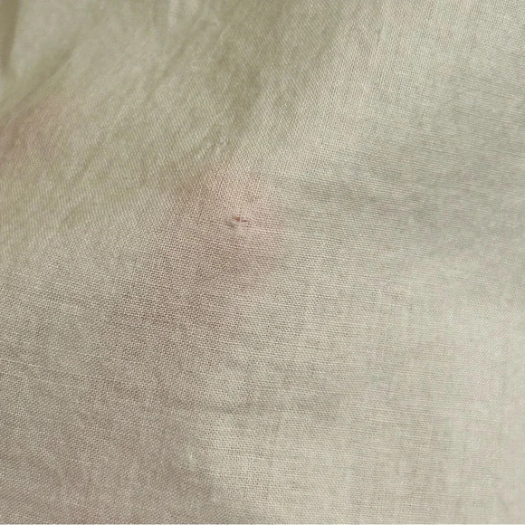 Esley Embroidered Lined Tunic Top 100% Linen Women’s M Boho Lagenlook Hippie - Picture 8 of 10